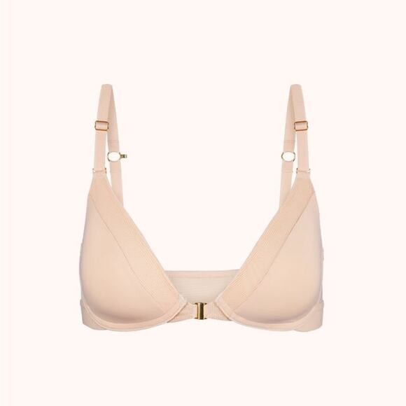 Lively Nude Front Close No-Wire Bra 34DD Toasted Almond NWT - Picture 1 of 5